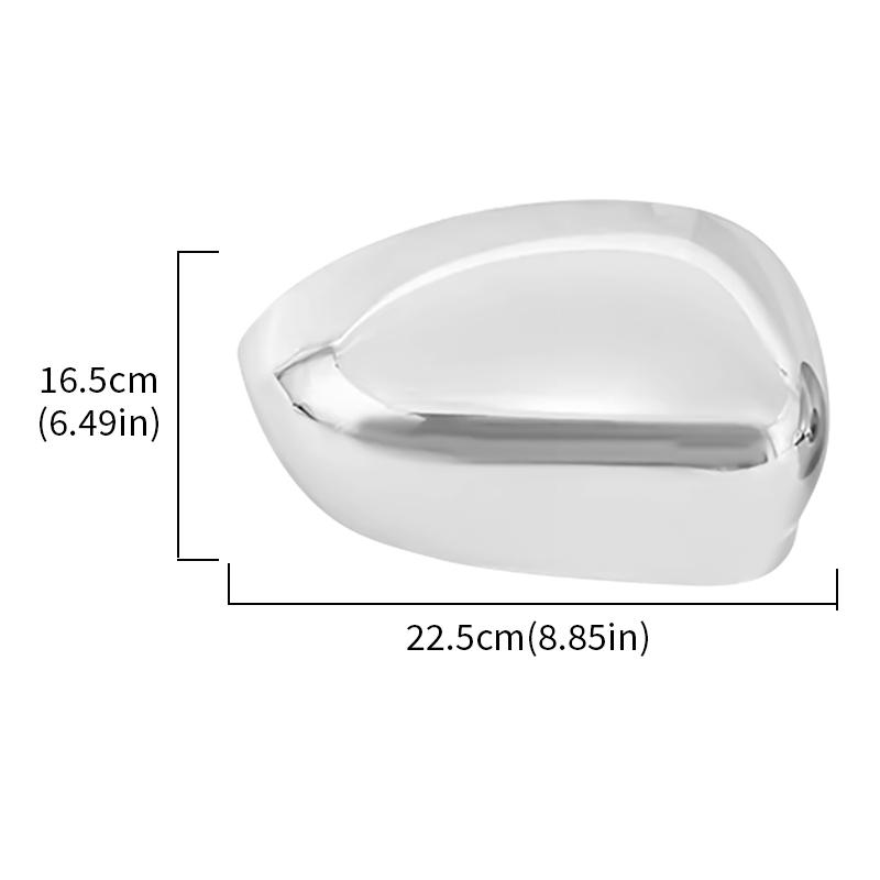 Door Side Wing Rearview Mirror Cover Cap For Fiat 500 500c Grande Punto 595 Abarth 695 2007 2008 2009 2010 - Mirror Housing