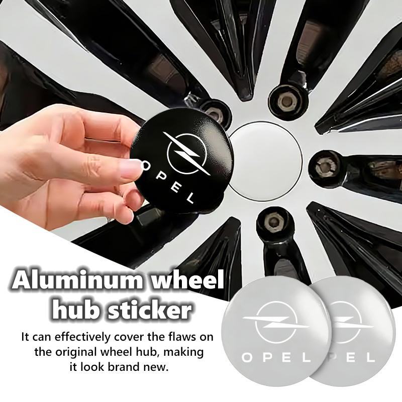 Для Opel 4 шт. 56 мм Наклейка-эмблема логотипа автомобиля на центр колеса Колпачки дисков Аксессуары для ступиц Astra G J H Insignia Zafira Corsa D C Vectra