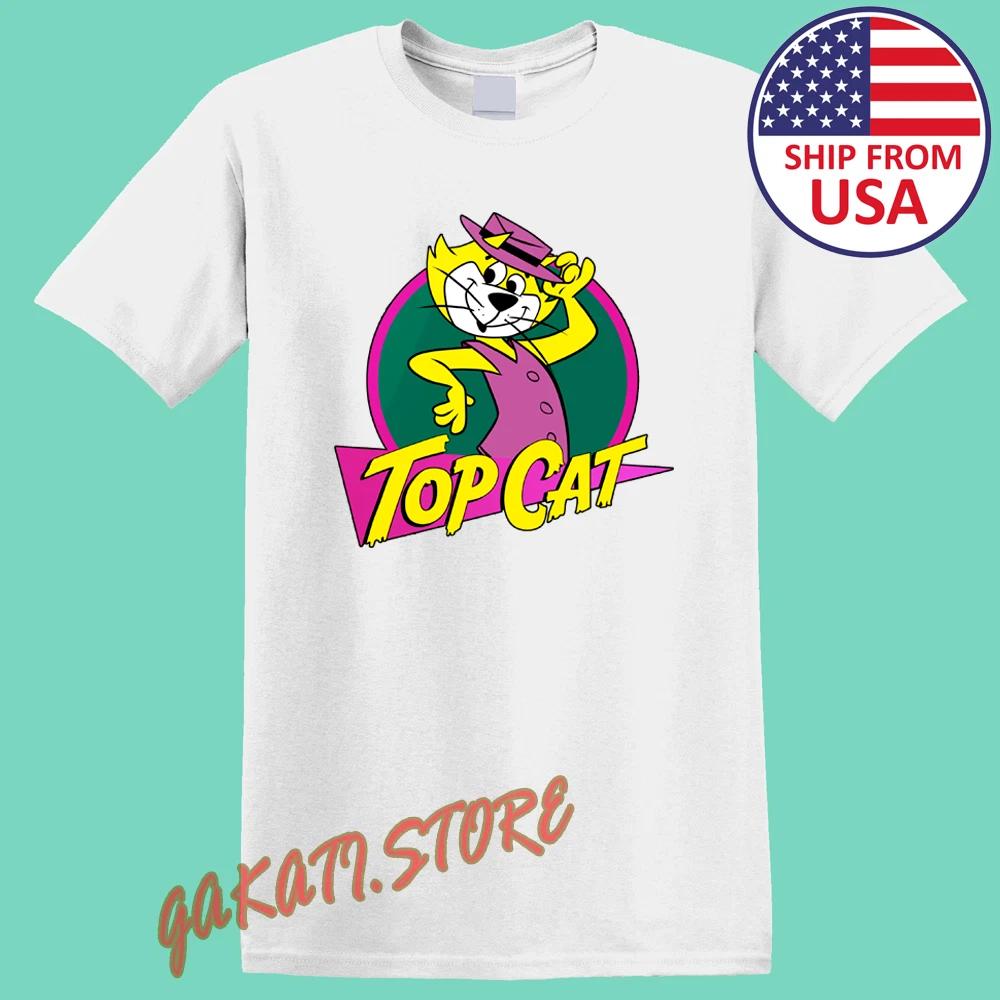 Top Cat Men's White Size S-5XL