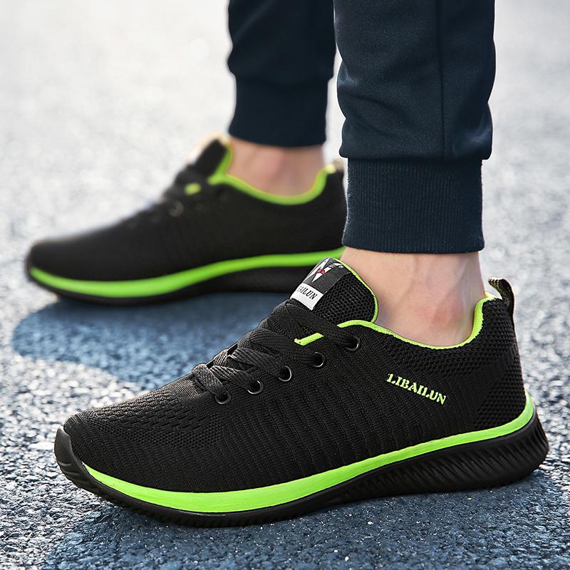 Размер 48. Мужские легкие кроссовки. Кроссовки для бега в тренажерном зале. Спортивная повседневная обувь с дышащей сеткой.