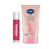 Набор Vaseline Крем для рук и Бальзам для губ с розой