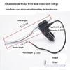 with Wire Power-off Switch Brake Handle Aluminum Alloy Electric Bike Handles  Bicycle Accessories