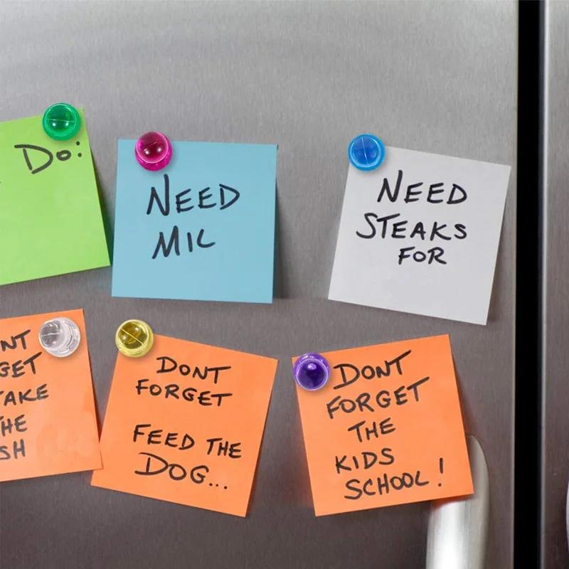 Сильные неодимовые магниты для доски объявлений, самодельные магниты для доски на холодильник, использование в офисной рекламе, образовании и других целях, 10 шт.