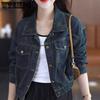 Newest Women Denim Jackets Spring and Autumn Short Ladies Loose Coats Thin Women Slim Jackets