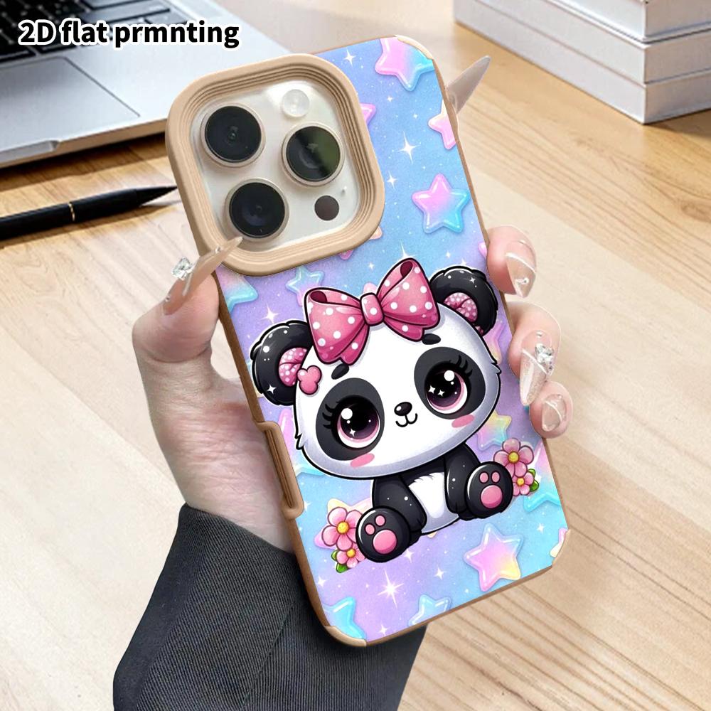 Phone Case: 2D flat lambskin suitable for iPhone 18, 17, 16, 15, 14, 13 Pro film protection case, rainbow stars, Christmas and Halloween gifts