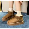 Fashion Women's Snow Boots Thick-soled New Winter Warm Short Plush 2024 Hot Sale Sponge Cake Base Fashion Casual Comfortable Boots