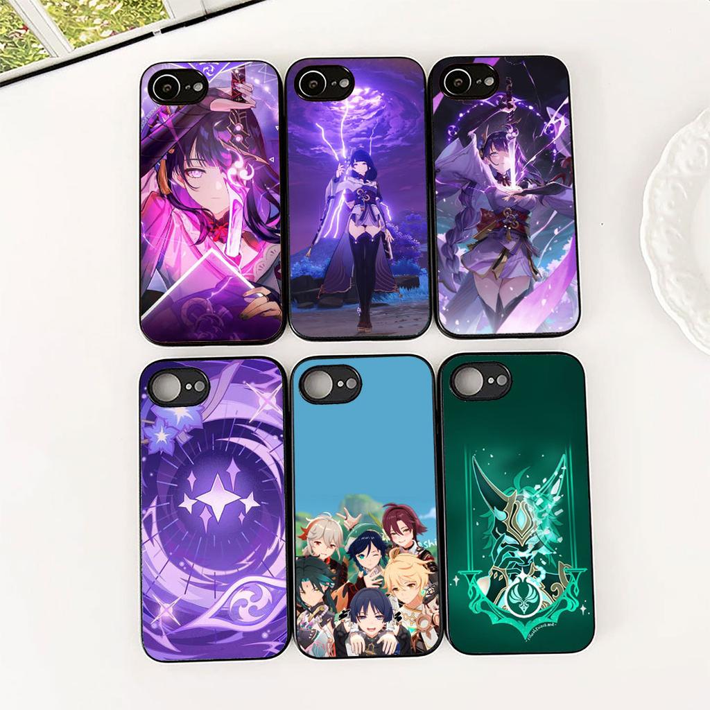 for Motorola Moto G55 G45 G75 G85 G35 Edge 50 30 Fusion 40 NEO Ultra Pro Phone Cover Soft Case Genshin Baal Raiden Shogun Impact