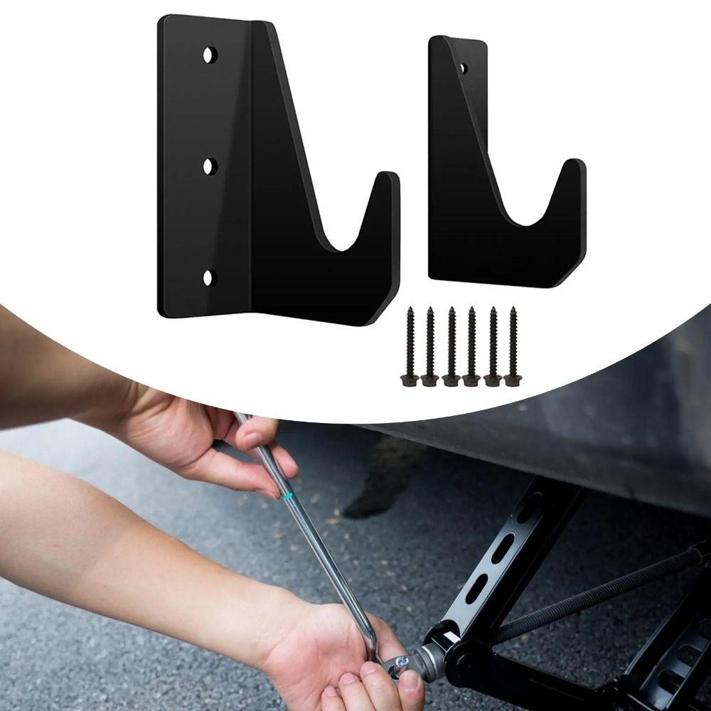 Sturdy Structure Wall Storage Holder Wall Mount Jack Storage Rack Floor Jack Stand Rack Garage