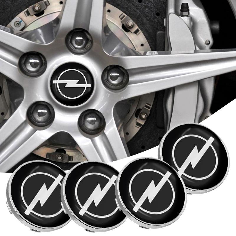 60mm Car Wheel Center Hub Cap Rim Cover Emblem Stickers For Opel Insignia Astra Antara Meriva Zafira H G Corsa