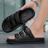 Summer New Beach Slippers Outdoor Outing Platform Men's Dual-purpose Non-slip Sandals Breathable Fashion Versatile Slippers