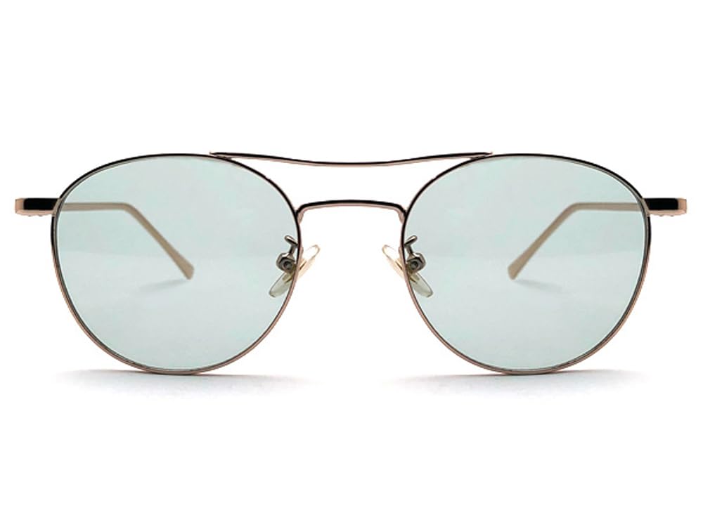 W BRIDGE BOSLLINGTON СОЛНЦЕЗАЩИТНЫЕ ОЧКИ Переносица Bosllington ЗОЛОТОЙ СВЕТЛО-ЗЕЛЕНЫЙ [ЗАВИСИМЫЙ ОТ СКОРОСТИ] (Двойные солнцезащитные очки) ×