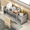 Space-Saving Sink Organizer Multi-purpose Kitchen Countertop Storage Holder  Kitchen Use