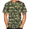 New Camouflage 3D Printed T Shirt For Men Outdoor Camping Casual Short Sleeve Camo Sports Gym Fitness Soldiers T-shirt Clothing