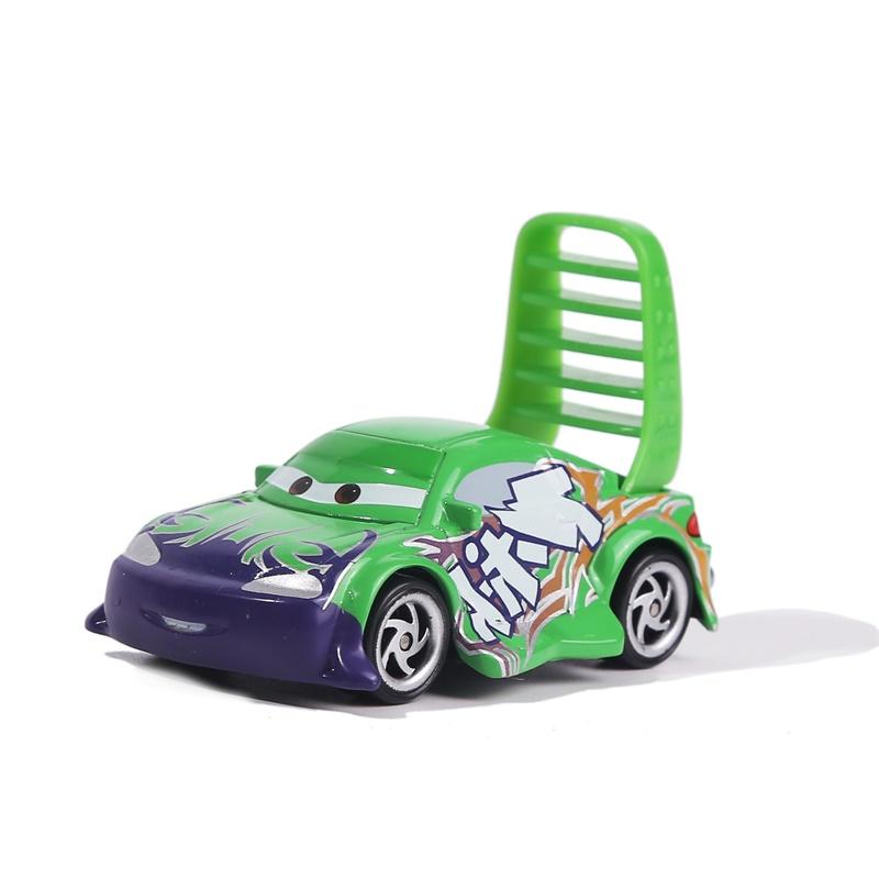 Нетоксичные Настоящие Игрушки Pixar Тачки Молния Маккуин Джексон Шторм Король Мэтр 1:55 Модель автомобиля из литого металлического сплава. Подарок для ребенка.