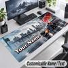 Red Bull Racing Personalized Large Mouse Pad Custom Name Text Extended Desk Mat Gaming Mousepad