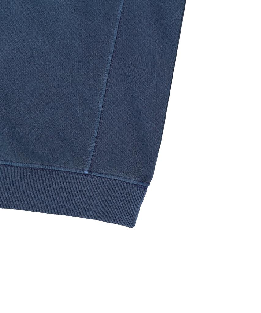 GAINSBORO Star Logo Pigment Short Sleeve Sweatshirt_Vintage Blue