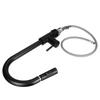 New 360Rotation Swivel Single Handle Kitchen Hot & Cold Water Mixer Taps Deck 304 material Black Pull Out Kitchen Faucet Two Function