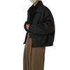 Autumn Short Work Coat Men's Fashionable Loose Lapel Windbreaker Jacket