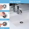 Copper Sink Stopper Pop Up Sink Drain Strainer Universal Sink Plug  Bathroom
