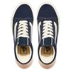 Vans Серия Old Skool Удобные Универсальные Модные Низкие Кеды для Скейтборда Унисекс Синий Белый VN000CT8DTQ
