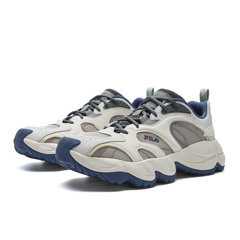 Men's Sneakers FILA FLAME Low top Chunky Sneakers Men's Cement Brown/Antique White