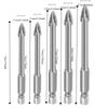 5Pcs Four Side Carbide Drill Bit Wear-resistant Cross Hex Drill Triangular Drill Bit  Ceramic Tile