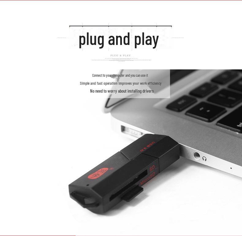 Chuanyu C307 King Kong 3.0 высокоскоростной TF/SD кард-ридер