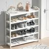 Simple Storage Shoe Rack European Style Floor Type Household Small Shoes Rack Simple and Modern Sturdy and Stable Shoe Cabinets