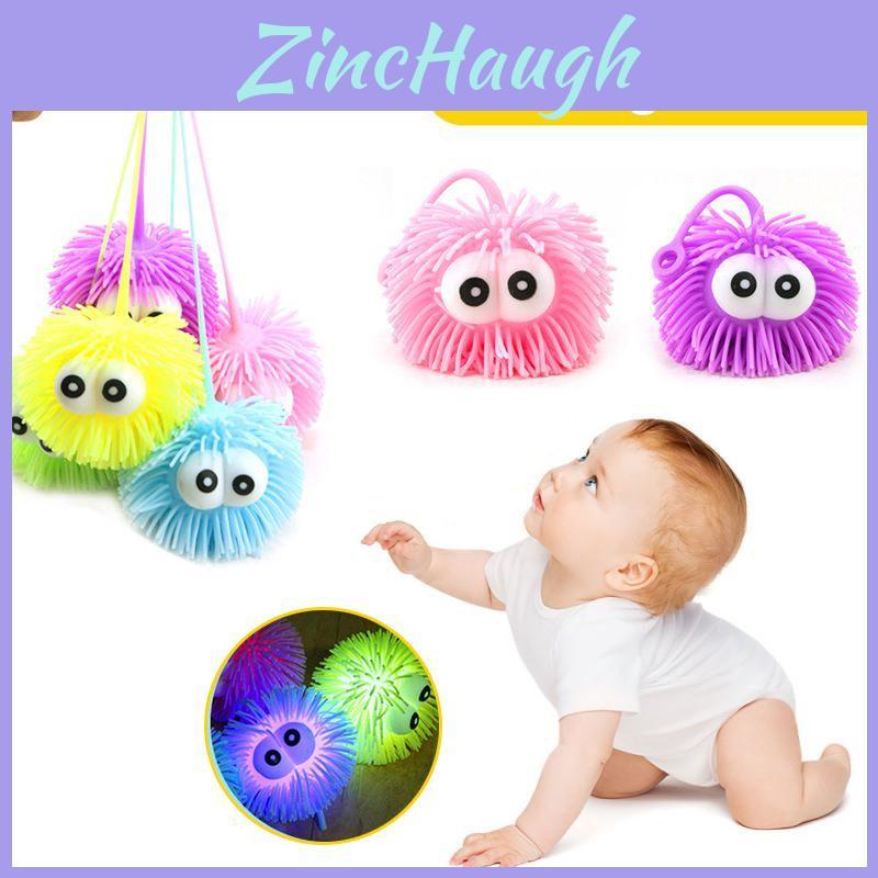 Silicone Alien Jellyfish Stretchy Puffer Ball That Glows For Party Favors