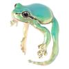 Frog Ring Cute Colorful Adjustable Tree Frog Rings Handmade Fun Jewelry Perfect Unique Gift Cute Animal Rings for Beach Summer Party.