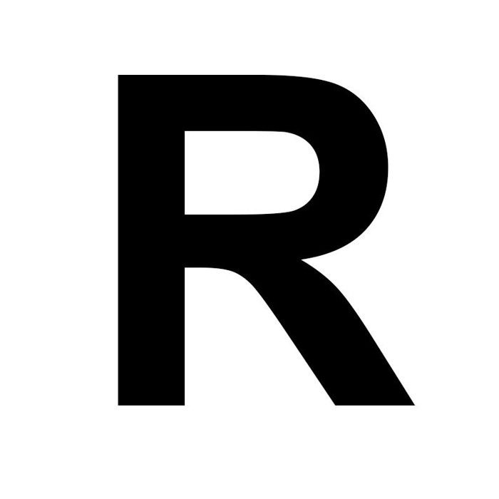 MDF Wooden Capital Letter R To Decorate - 8 Cm