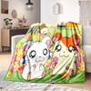 Hamtaro Cartoon Blanket Soft Household Blanket Lovely Mouse Children's Thin Sofa Bed Sheet Warm Blanket for All Season
