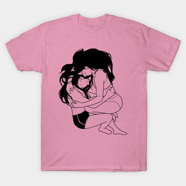 Женская футболка для влюбленных с принтом Харадзюку, кавайная футболка, летняя футболка с коротким рукавом, женская футболка, топ