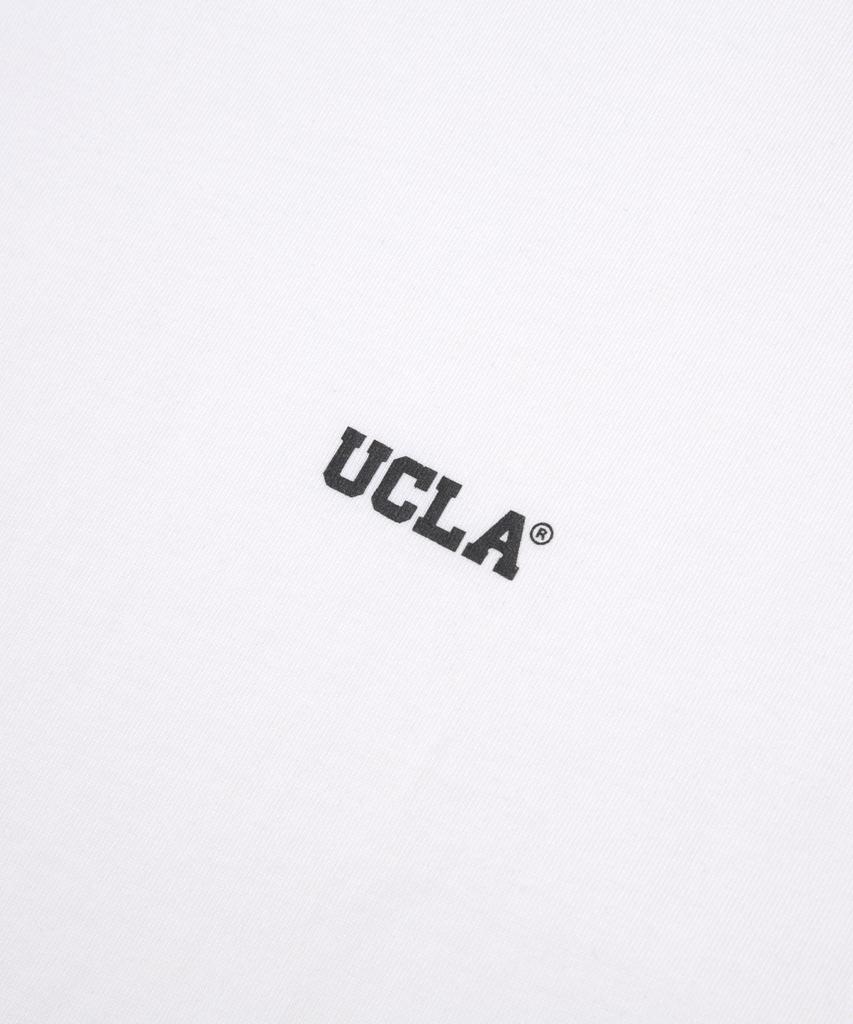 UCLA Комплект из 2 футболок с коротким рукавом, полуприлегающего кроя [Белый] (Ubrst80)