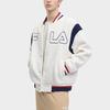 Новая мужская бейсбольная куртка FILA Fresh Ivory F11M349502F-IV