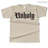 Mens Cotton Unholy Champion Graphic High Quality T Shirt Street Casual Style Tee for Unisex and Women