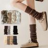 Knitting Lolitas Knitted Socks Cute Sweet Warm Foot Cover New Leg Warmers Women Girls