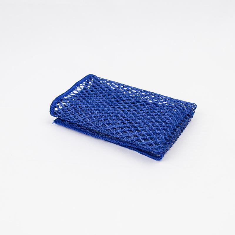 Сетчатая тряпка для мытья посуды легко пенится, что может заменить стальной шарик для мытья кастрюль и посуды. Многоцелевая сетчатая тряпка.