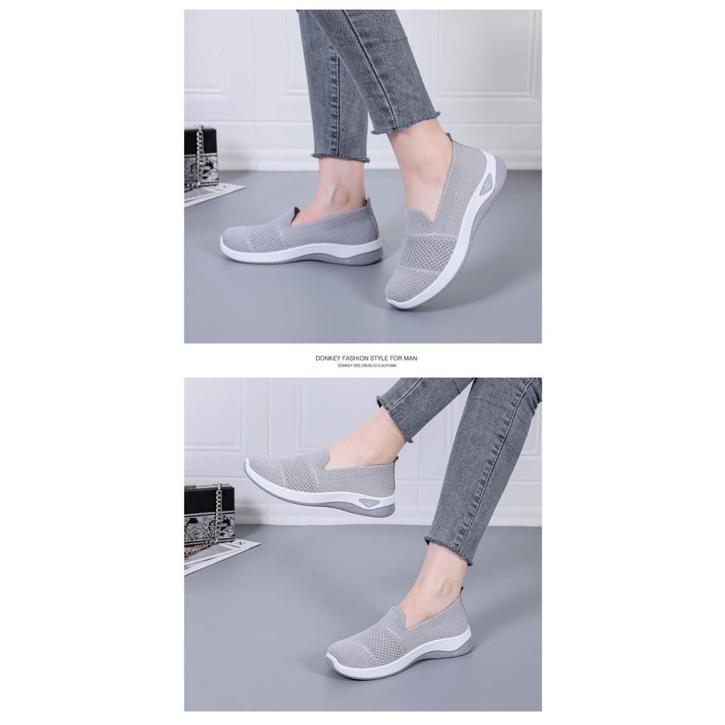 Versatile Soft-soled Soft Surface Shoes,Lazy One Foot Stirrup,Casual Fashion Bean Shoes,Flat Casual Single Shoes