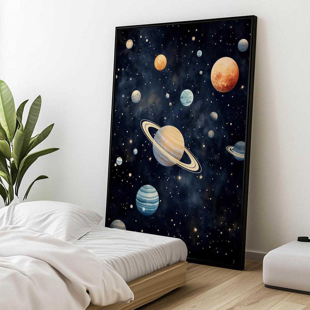 Szepty Kosmosu Szepty Kosmosu, 50X70 Cm, Bez Ramy, Papier Matowy 230 Gsm