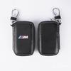 Leather Car Badge Key Bag Keychain Storage Pendant For BMW M Sport 1 3 5 7 Series X1 X2 X3 X4 X5 X6 X7 Keyring Auto Accessories HYU9