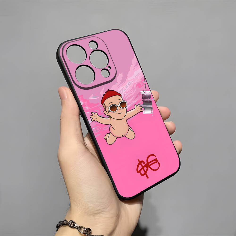 Чехол для телефона Sfera Ebbasta Singer для IPhone 17 Pro Max 16 15 14 Pro Max 13 11 X Xs Xr 8 7 Plus Силиконовый чехол