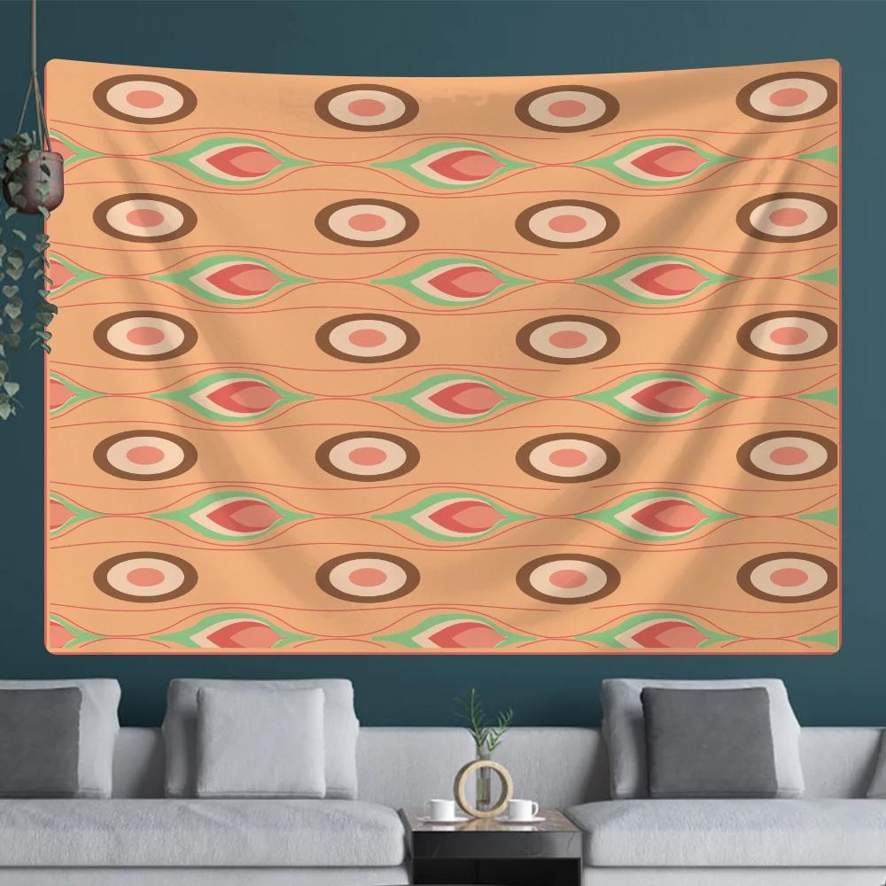 Коврик для йоги Tarot Hippie, настенное пляжное полотенце, простыня, мандала, психоделическая сцена, домашний гобелен