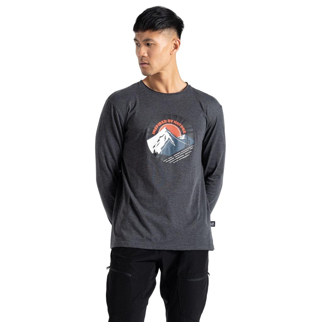 Regatta Mens Stomping Marl Long-Sleeved T-Shirt