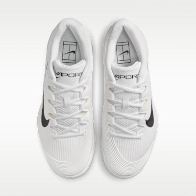 Nike Кроссовки Court Air Zoom Vapor 12 HC Белый Summit White Черный (Женский)