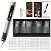 Artist and DIY Enthusiast Specific Electric Carving Pen, Suitable for Over 60 Surfaces, Used for Carving Jewelry, Metal, Wood, and Plastic