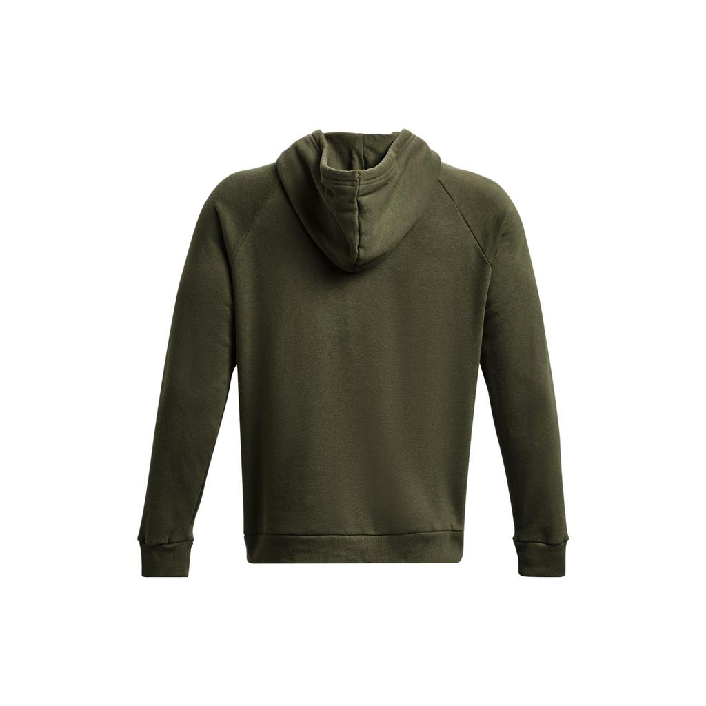 Under Armour Толстовка с капюшоном Rival Fleece Letter Print Raglan Мужские толстовки с капюшоном Зеленая 1379758-390