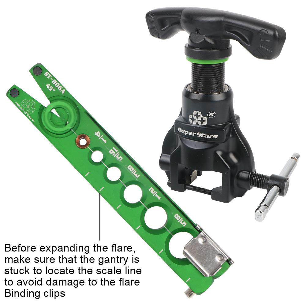 Для кондиционирования воздуха, холодильные инструменты, эксцентриковый инструмент для расширения труб, расширитель медных труб, инструмент для развальцовки медных труб ST-806A