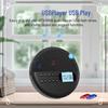 Bluetooth CD-плеер с двойными стереодинамиками, защитой от ударов и функцией повтора USB