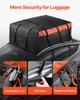 Car Rooftop Cargo Carrier Bag 23 Cubic Feet 840D PVC Car Roof Luggage Bag